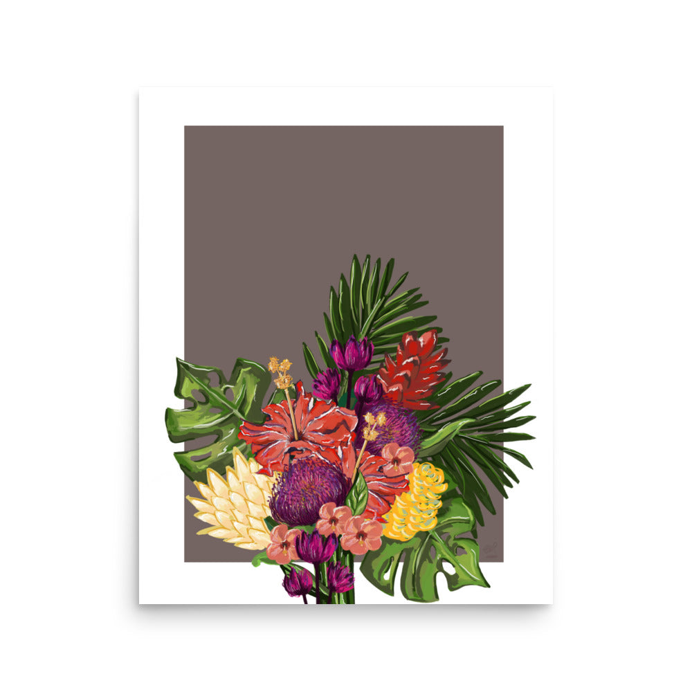 Same, girl, same - Wall Art Print