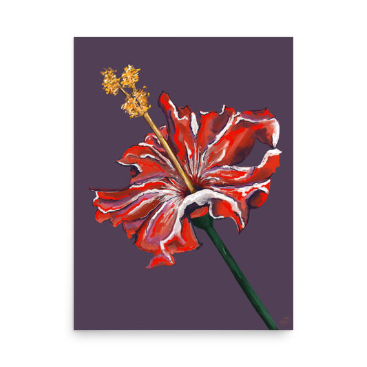 Flor de Maga | Violet - Wall Art Print